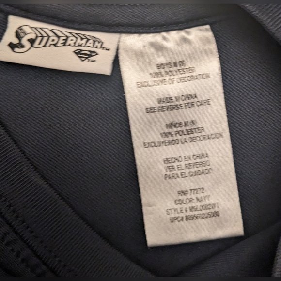 DC Comics Superman Matching Short Set Size Boys M (8) - Picture 3 of 6